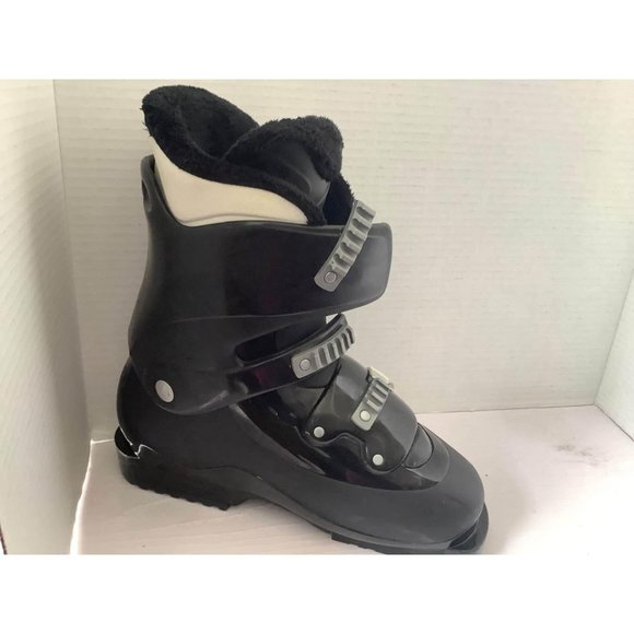 Salomon T3 Ski Boots Size 24.5 US 7.5 Black